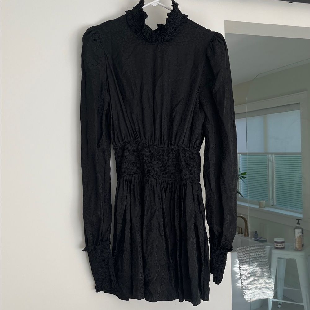 Balmain Black Long Sleeve Dress - Picture 7 of 12